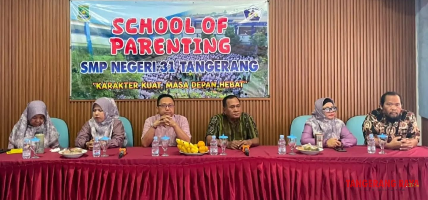 SMPN 31 Kota Tangerang Perkuat Karakter Siswa Lewat School of Parenting