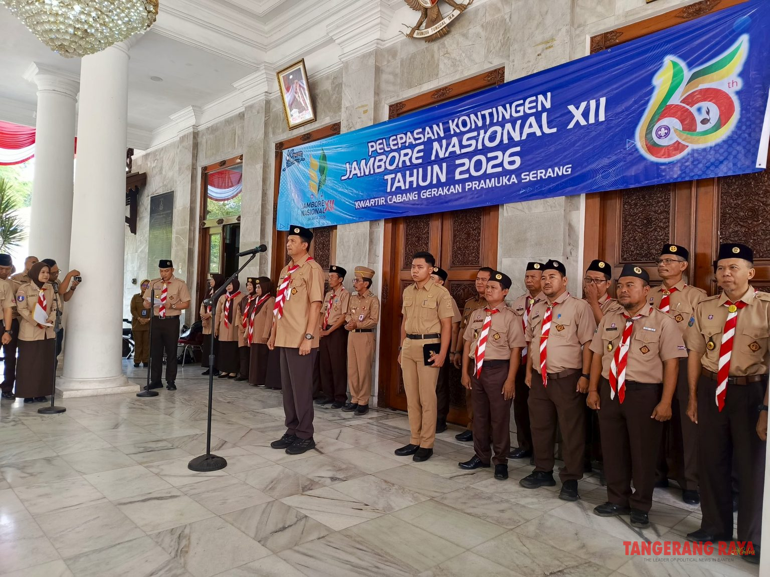 32 Pramuka Kabupaten Serang Ikuti Jamnas XI