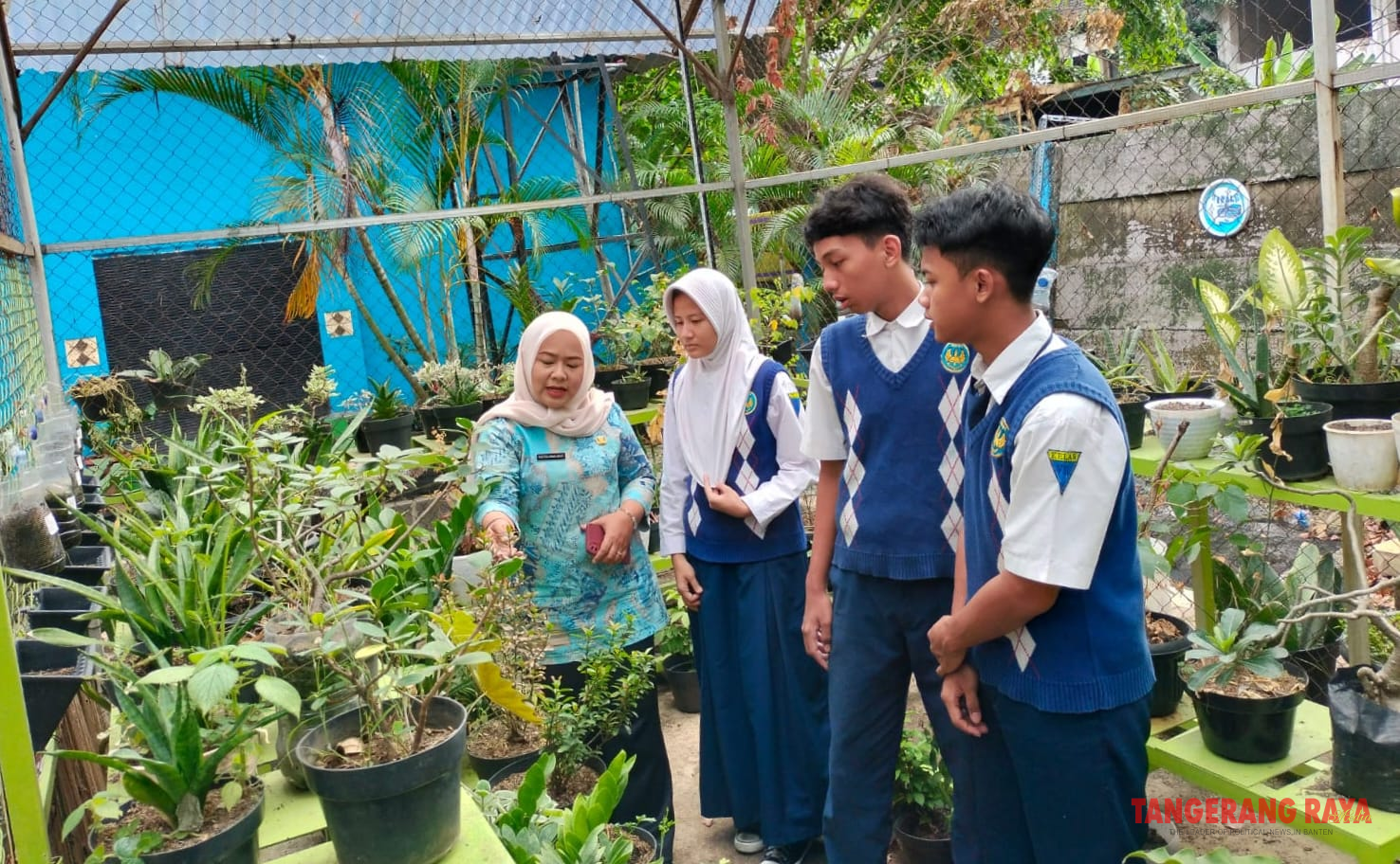 SMPN 1 Kota Tangerang Perkuat Budaya Peduli Lingkungan melalui Kebiasaan Siswa