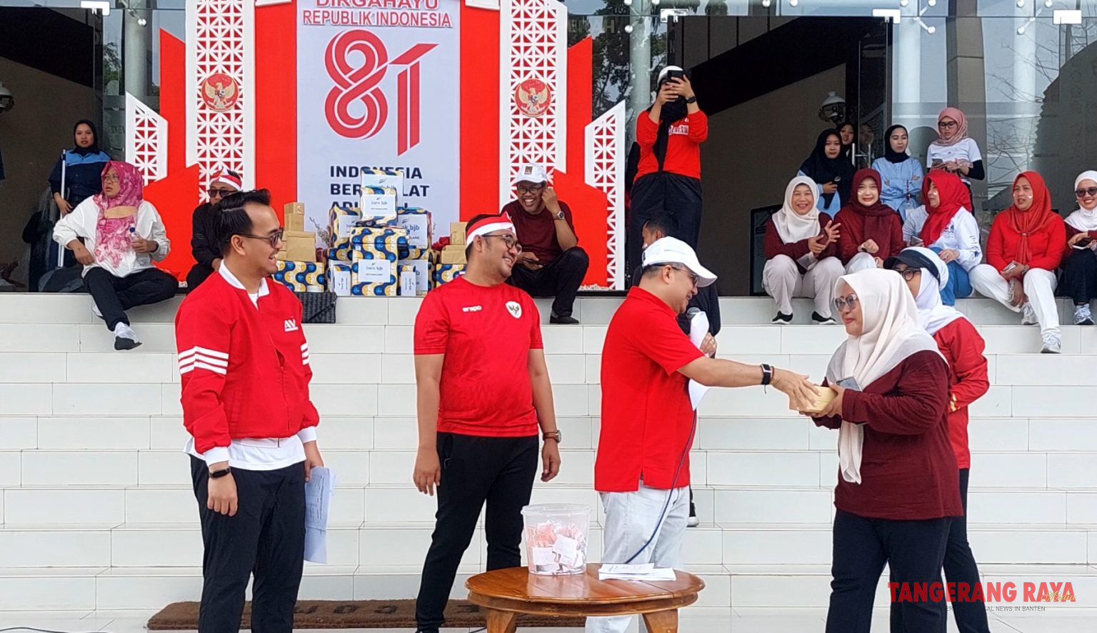 Setwan Tangsel Gelar Lomba 17-an, HUT ke-81 RI untuk Perkuat Kekompakan Pegawai