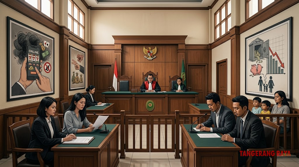 PA Tigaraksa mencatat 5.124 perkara perceraian hingga Agustus 2026. Persoalan ekonomi yang dalam sejumlah kasus dipicu