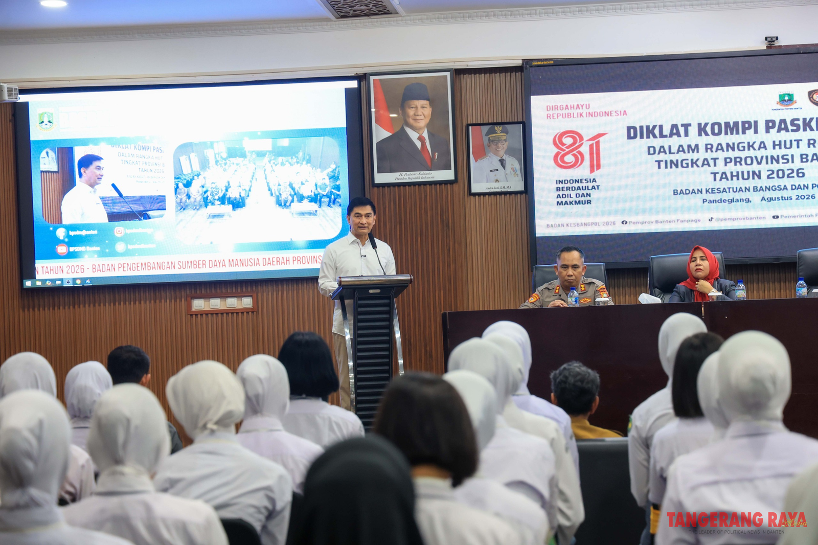 Wagub Dimyati Gembleng Calon Paskibraka