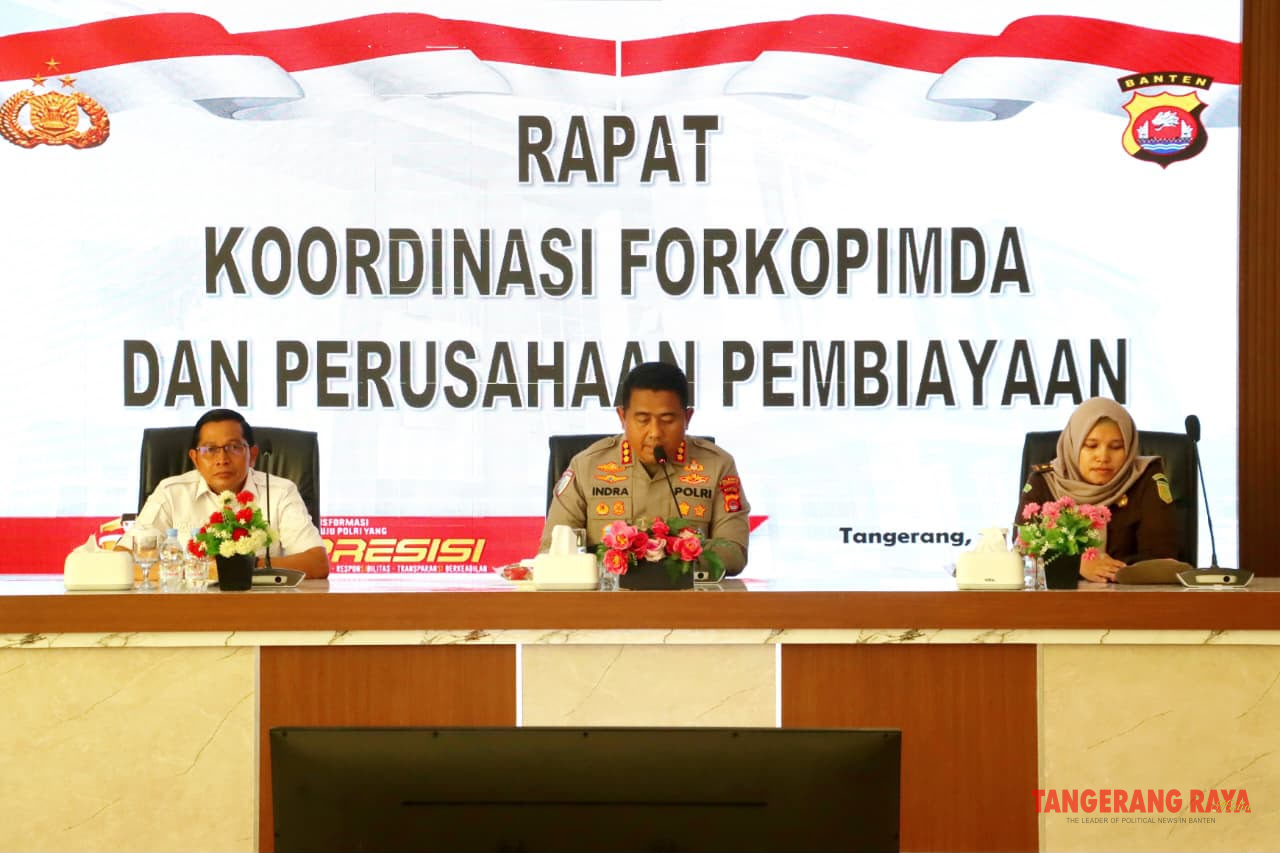 Kumpulkan Puluhan Leasing, Kapolresta Tangerang Tegaskan Larangan Tarik Kendaraan di Jalan
