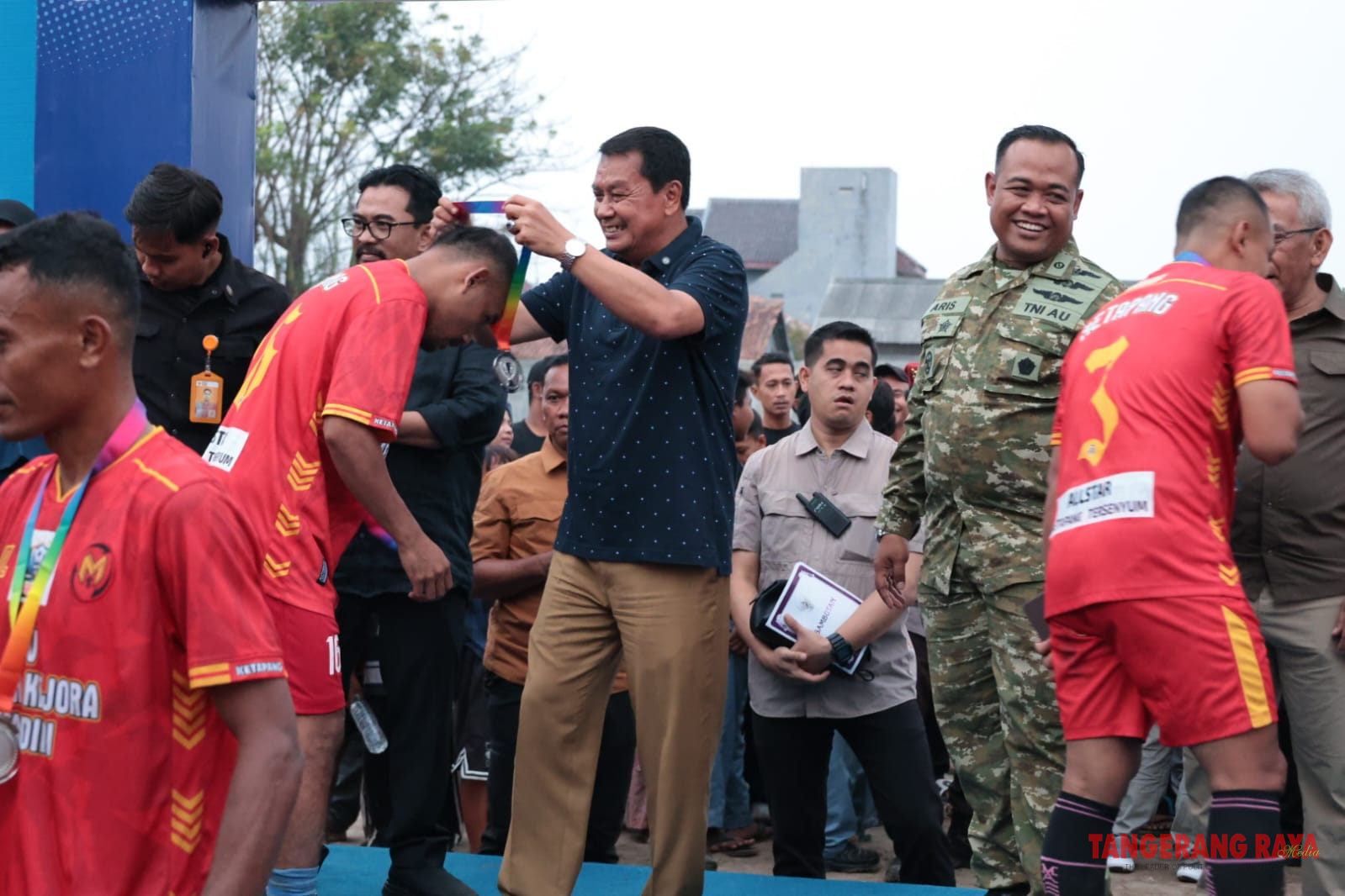 Liga Bola PIK 2 Ditutup, Maesyal Dorong Ekonomi Desa
