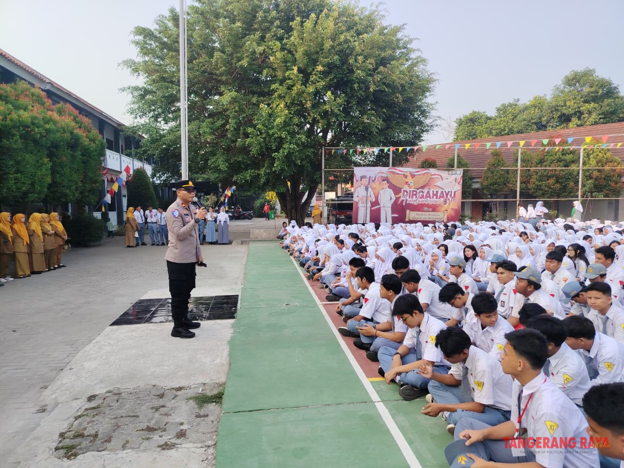 Polisi Sasar Pemuda dan Pelajar di Cisauk-Pagedangan