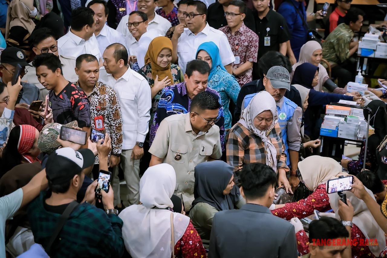 Gubernur Banten Apresiasi CKG Tangerang Lampaui Target