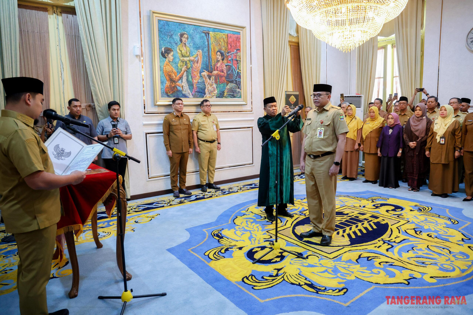 Sekda Cilegon Dilantik, Kolaborasi Jadi Sorotan