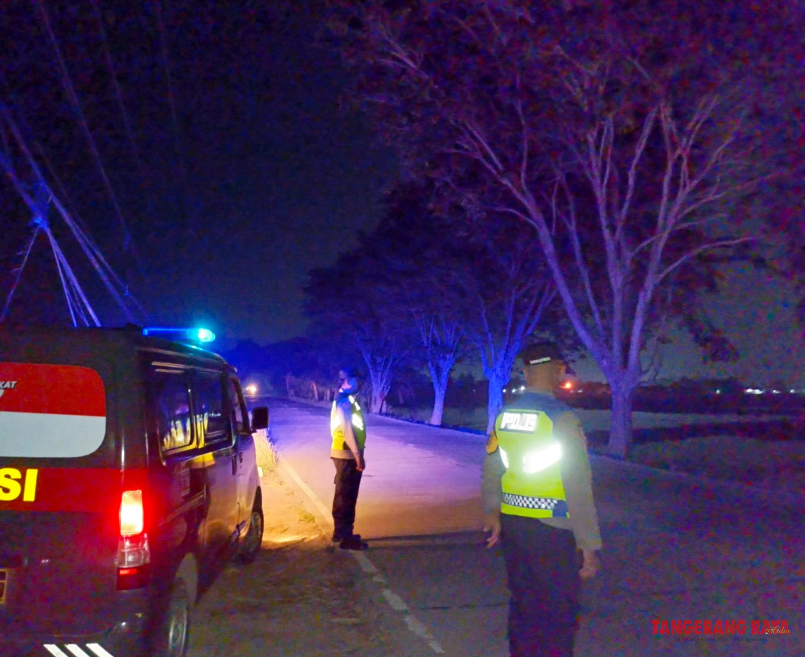 Patroli Malam, Polsek Mauk Sisir Titik Rawan