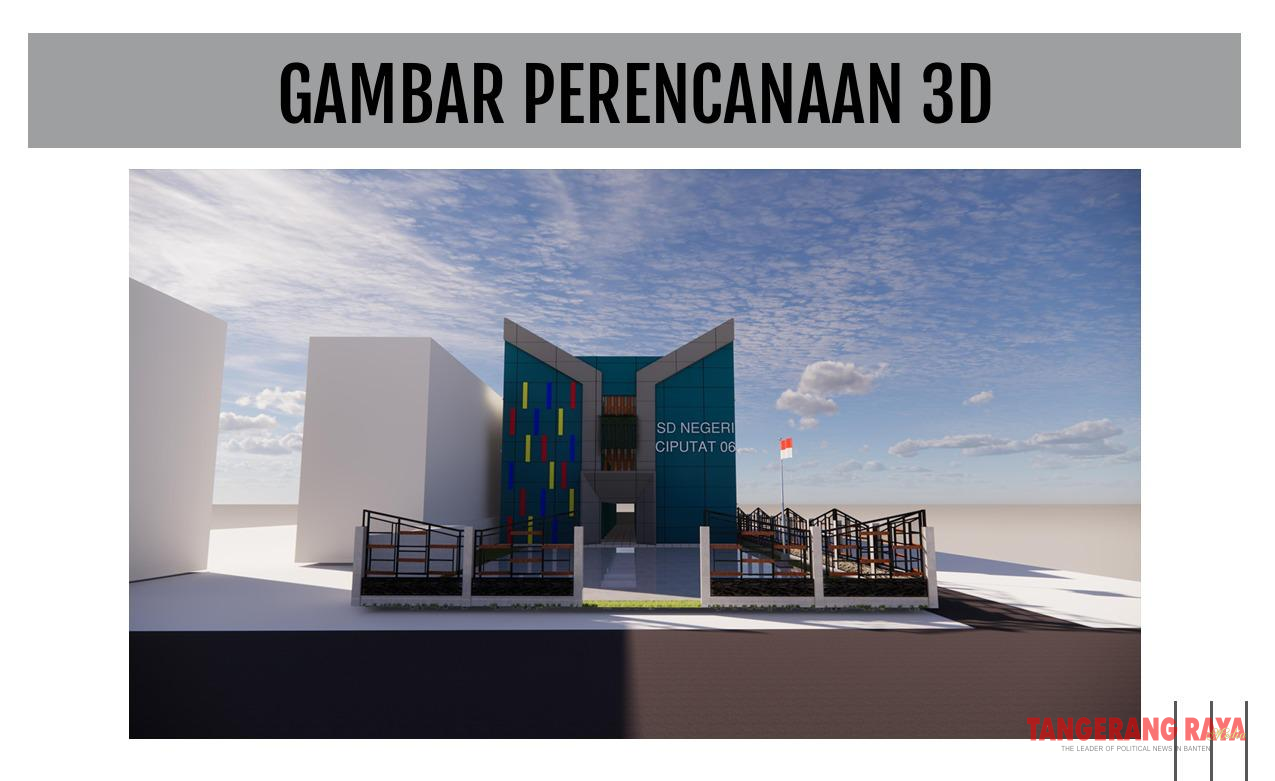 DCKTR Tangsel Bangun Gedung Baru SDN Ciputat 06, Hadirkan Fasilitas Pendidikan Modern