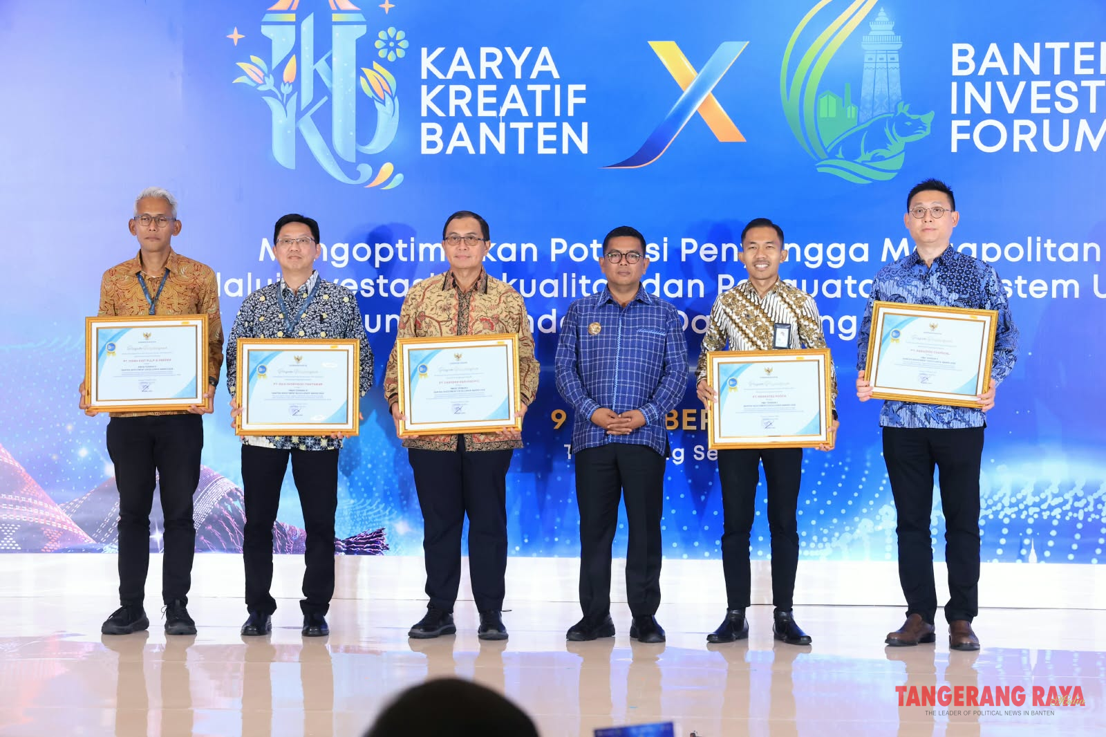 Banten Masuk Lima Besar Investasi Nasional