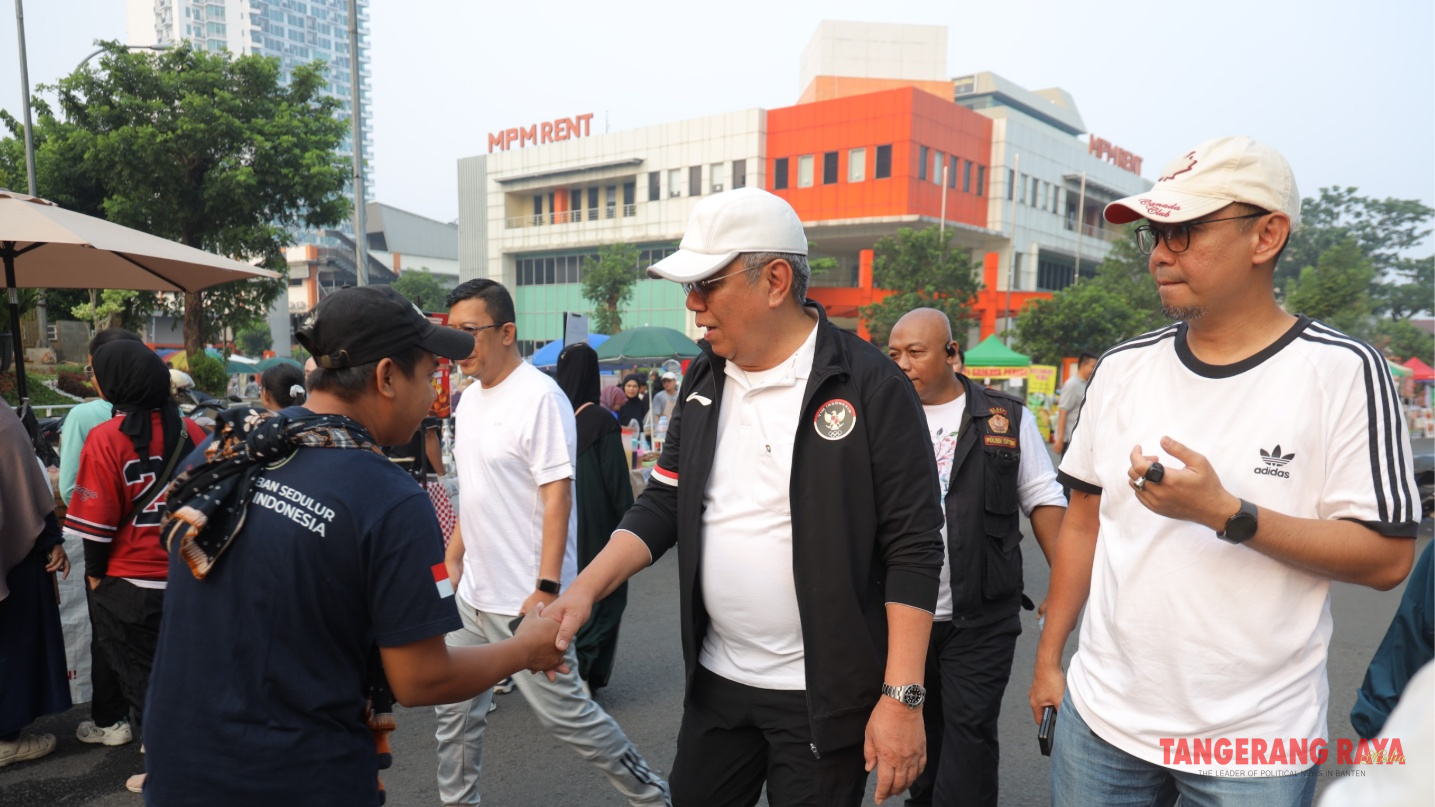 Benyamin Semarakkan CFD BSD Dari Olahraga hingga UMKM