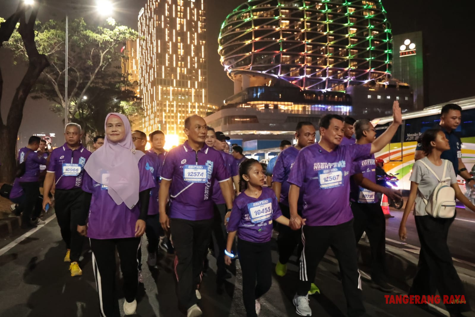 Gemilang Korpri Night Run, Olahraga Sekaligus Berbagi