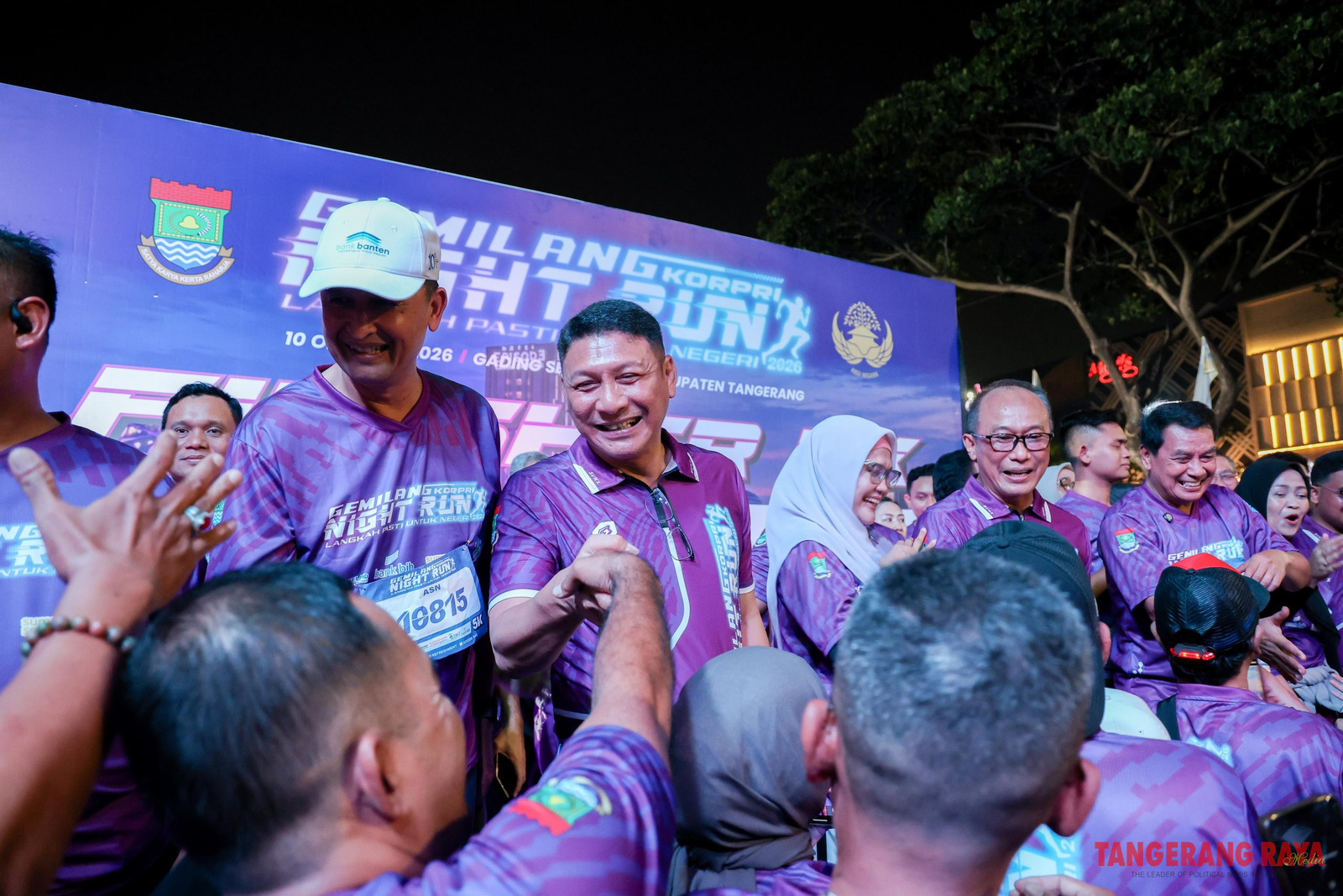 Korpri Night Run, Deden Ajak ASN Sehat dan Peduli Sesama