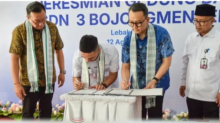 Bupati Lebak Resmikan Renovasi Total SDN 03 Bojongmenteng, Dukung Peningkatan Kualitas Pendidikan
