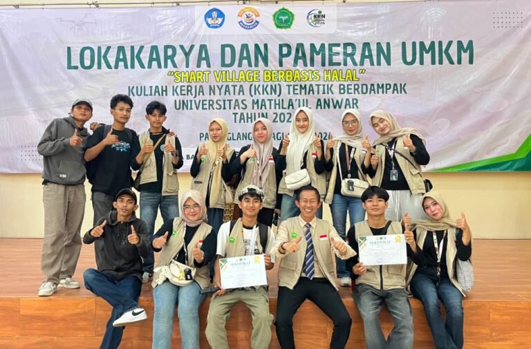 Unma Banten Gelar Pameran UMKM Hasil KKN 2026, Kelompok 19 Raih Dua Penghargaan