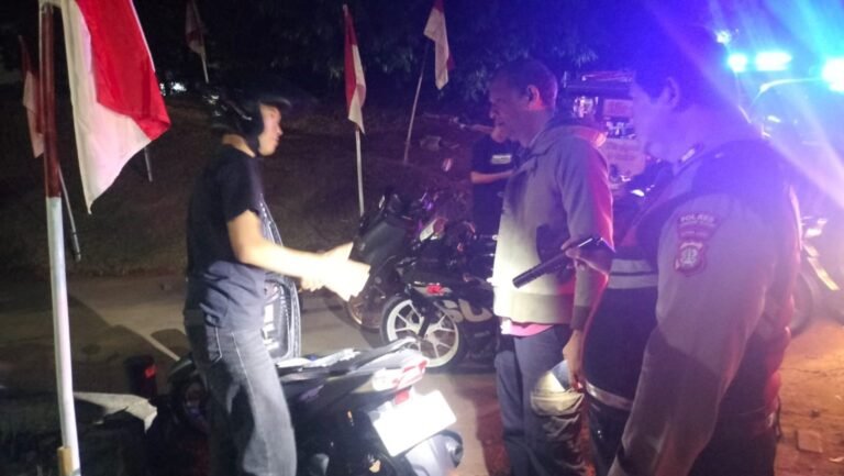 Polsek Pondok Aren Intensifkan Patroli Malam, Cegah Tawuran dan Balap Liar