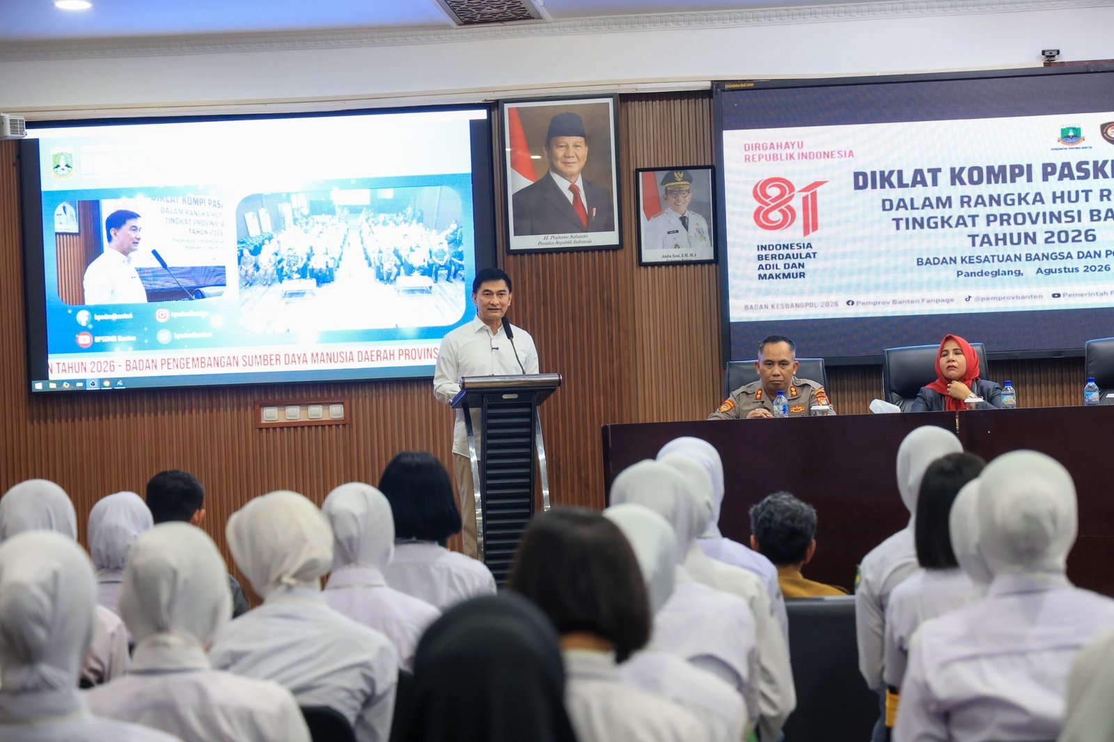 Wagub Dimyati Gembleng Calon Paskibraka