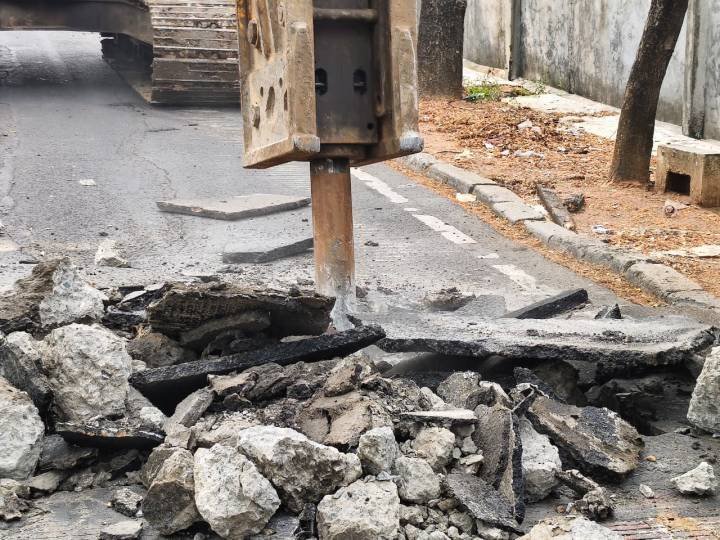 Perbaikan Jalan Sangego Selatan Dimulai, Pemkot Tangerang Berlakukan Contraflow Selama Dua Bulan