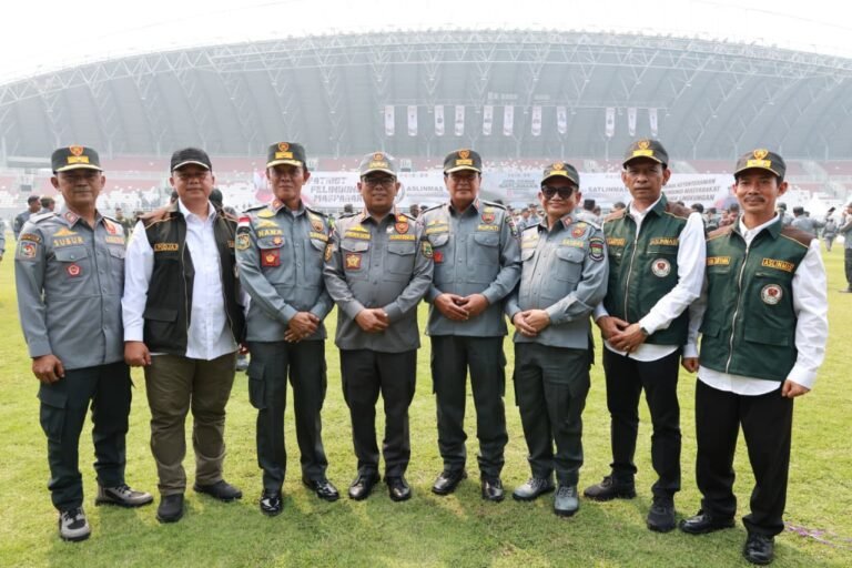 Satlinmas Se-Indonesia Dikukuhkan, Bupati Tangerang Hadir