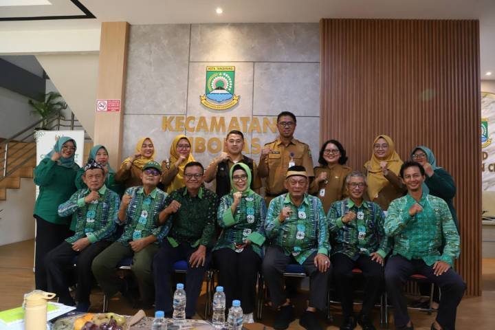 Kecamatan Cibodas Dapat Apresiasi FKTS atas Kesiapan Menuju Kantor Kecamatan Sehat 2026