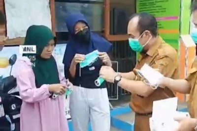 Anyer-Cinangka Terdampak Erupsi GAK, Masker Disebar
