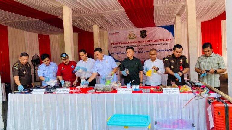 Sabu, Ganja, hingga 24 Ribu Tramadol Dimusnahkan Kejari