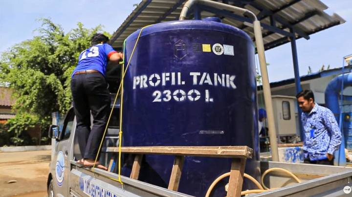 BPBD Kota Tangerang Siapkan Bantuan 5.000 Liter Air Bersih Setiap Hari
