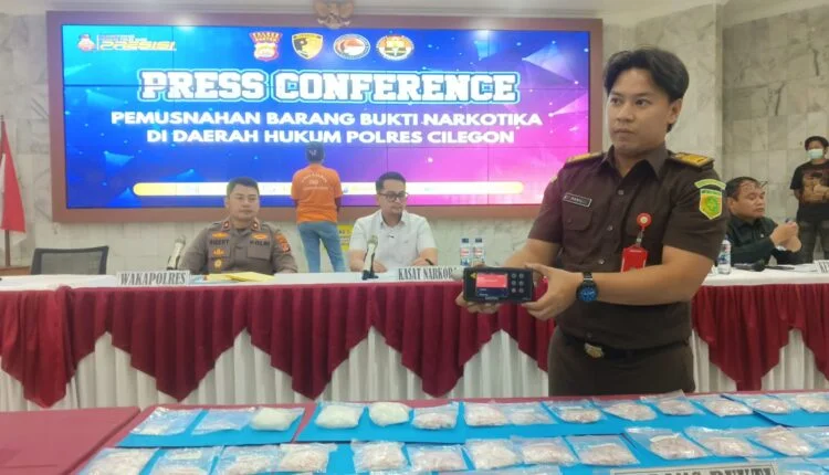 IRT di Cilegon Terjerat Kasus Sabu, Ekstasi dan Sinte