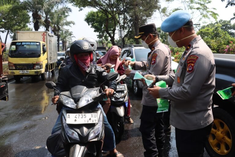 Masker untuk Pengendara, Bentuk Kepedulian Kasipropam