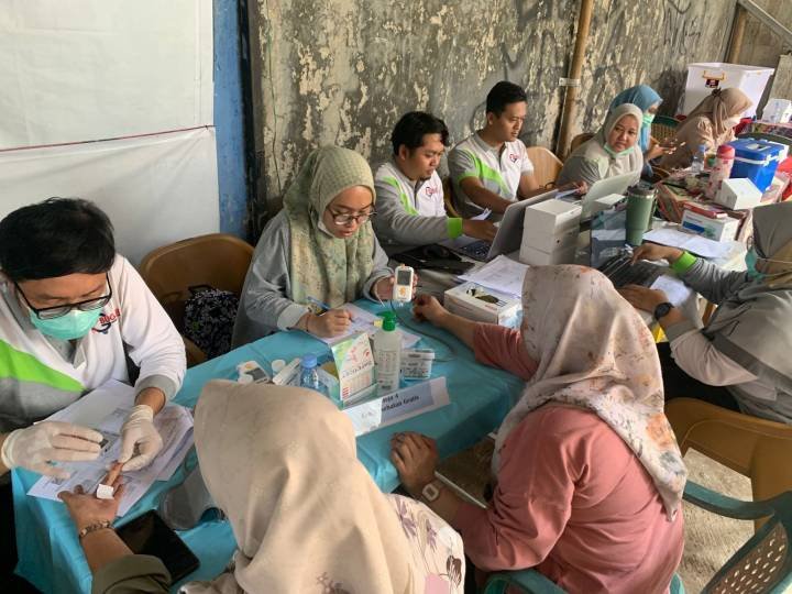 Puskesmas Tajur Gelar Program ACF TBC Terintegrasi CKG Masyarakat
