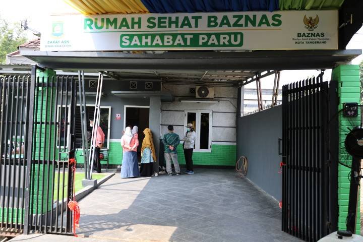 Rumah Sehat BAZNAS Sahabat Paru Kota Tangerang Dampingi Pasien TBC hingga Sembuh