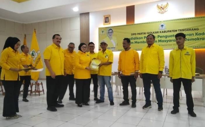 SK 29 PK Diserahkan, Golkar Tangerang Bidik Menang Pemilu