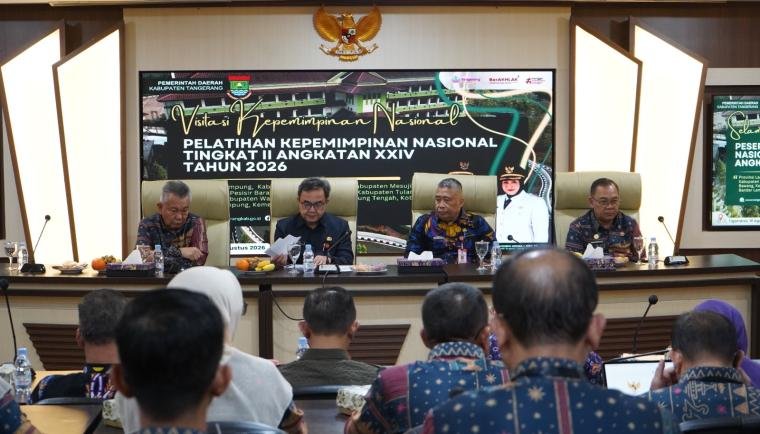 Sekda Terima Visitasi PKN II Provinsi Lampung Tekankan Kolaborasi Mitigasi Bencana dan Tata Ruang Berkelanjutan