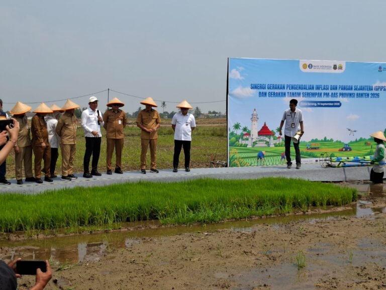 Tekan Inflasi, BI Banten Perkuat Produksi Pangan