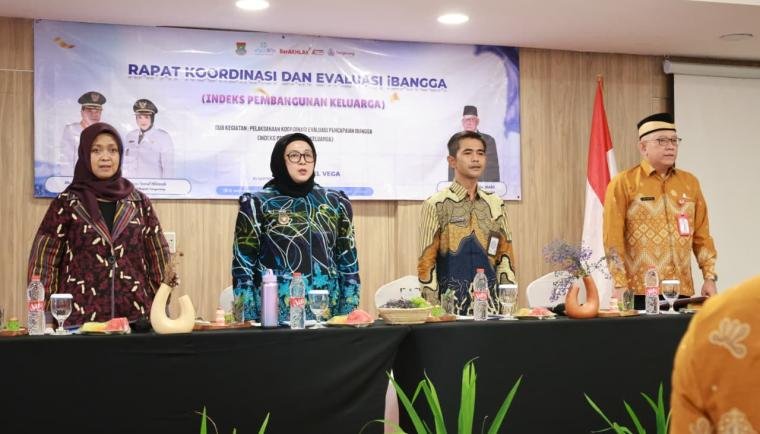 Wabup Intan Dorong Hasil Evaluasi iBangga Jadi Dasar Penguatan Pembangunan Keluarga