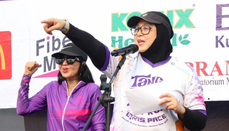 Wabup Intan Dorong Warga Rajin Berolahraga