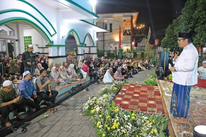 Wakil Walikota Maryono Turun ke Wilayah Peringati Maulid