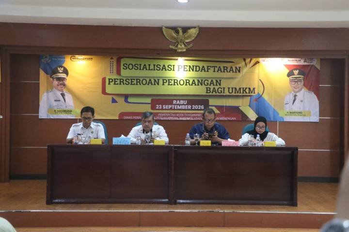 Ratusan Pelaku UMKM Kota Tangerang Didorong Perkuat Legalitas Usaha