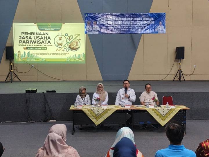 Disbudpar Kota Tangerang Perkuat Kualitas Usaha Pariwisata Lewat Pembinaan