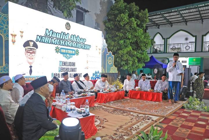 Peringati Maulid Nabi, Maryono Ajak Warga Teladani Sifat Rasulullah
