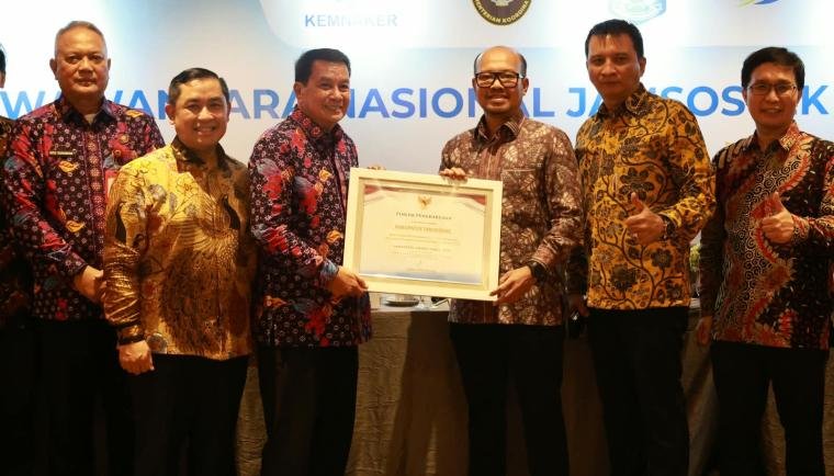 Kabupaten Tangerang Raih Penghargaan Jamsostek Award 2026