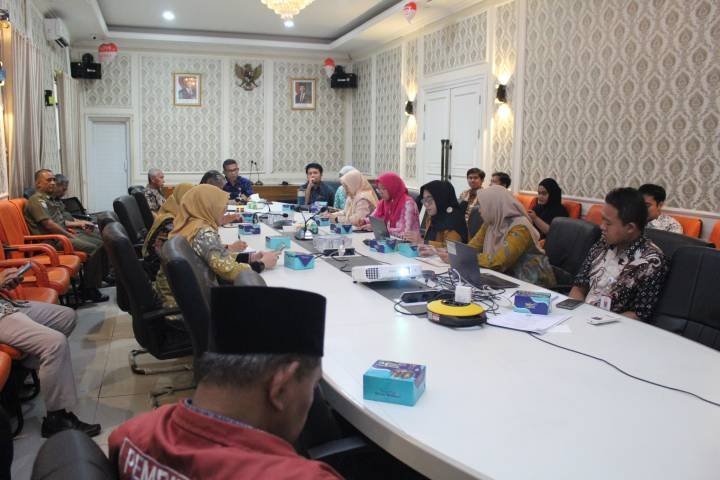 Kesbangpol Gelar Rakor Kunker Inovasi Sekolah Laboratorium Pancasila