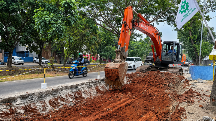Pemkot Tangerang Mulai Tingkatkan Jalan Benteng Betawi, Pengerjaan Ditargetkan Tiga Bulan